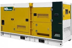 Дизельный генератор MitsuDiesel МД АД-100-Т400-1РКМ29 в шумозащитном кожухе ДизельЭнергоРесурс