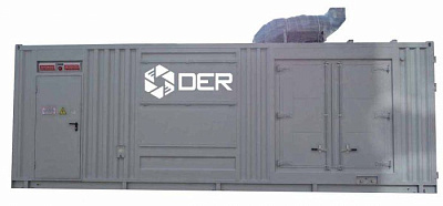 Дизельный генератор ТСС АД-600С-Т6300-1РМ9 в контейнере ДЭР